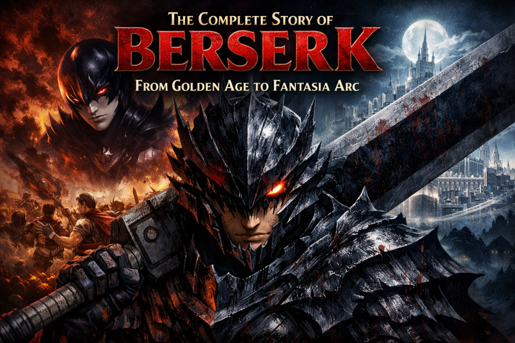 The Complete Story of Berserk: From Golden Age to Fantasia Arc