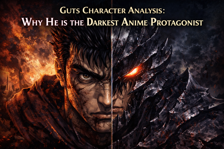 Guts Character Analysis: Why He Is the Darkest Anime Protagonist
