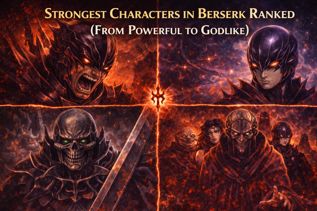 Strongest Characters in Berserk Ranked (From Powerful to Godlike)